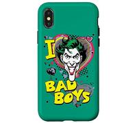 Custodia per iPhone X/XS Batman The Joker Joker I Heart Bad Boys