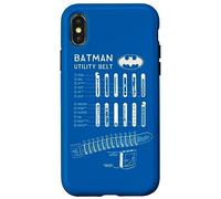 Custodia per iPhone X/XS Batman Utility Belt