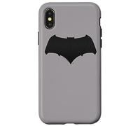 Custodia per iPhone X/XS Batman v Superman Bat Symbol Black