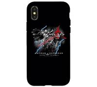 Custodia per iPhone X/XS Batman v Superman Lightning v Heat Vision
