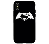 Custodia per iPhone X/XS Batman v Superman Simple White Logo