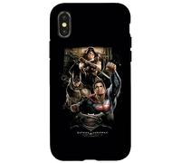 Custodia per iPhone X/XS Batman v Superman Three in Action