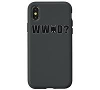 Custodia per iPhone X/XS Batman WWBD Mask