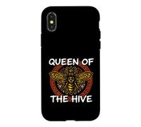 Custodia per iPhone X/XS Beekeeper Queen Of The Hive Honey Bee Graphic