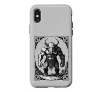 Custodia per iPhone X/XS Behemoth, Signore delle profondità selvagge