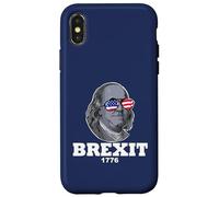 Custodia per iPhone X/XS Ben Franklin Brexit 1776