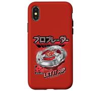 Custodia per iPhone X/XS Beyblade X Pro Blader Robin Let It Rip