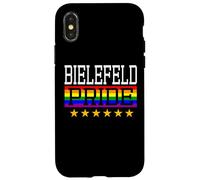 Custodia per iPhone X/XS Bielefeld Germania Pride Gay Lesbiche Queer LGBT Bandiera Arcobaleno