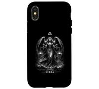 Custodia per iPhone X/XS Bilancia a Zodiac Angel Of Justice Scale e astrologia