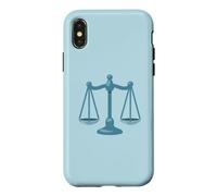 Custodia per iPhone X/XS Bilancia Bilancia Bilancia della Giustizia Costume
