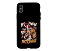 Custodia per iPhone X/XS Bitcoin Patriot - We The People Crypto