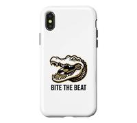 Custodia per iPhone X/XS Bite The Beat Hip Hop Graphic Rapper Old School