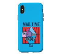 Custodia per iPhone X/XS Blues Indizi Tempo di posta