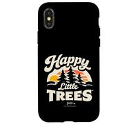 Custodia per iPhone X/XS Bob Ross Happy Little Trees