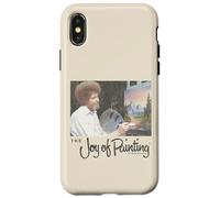 Custodia per iPhone X/XS Bob Ross Joy of Painting