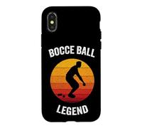 Custodia per iPhone X/XS Bocce Ball Legend | Bocci bocce bocci vintage