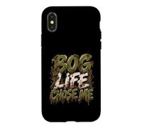 Custodia per iPhone X/XS Bog Life Chose Me Snorkel Bogs lo snorkeling nelle paludi