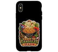 Custodia per iPhone X/XS Boricua Arroz con Gandules Stagione