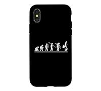 Custodia per iPhone X/XS Break Dancer B-Boy Evolution Uomo Divertente Breakdance