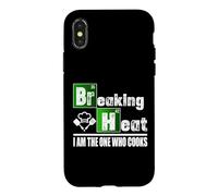 Custodia per iPhone X/XS Breaking Heat - Camicia da cucina divertente da chef