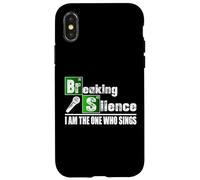 Custodia per iPhone X/XS Breaking Silence Karaoke