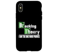 Custodia per iPhone X/XS Breaking Theory Matematica divertente
