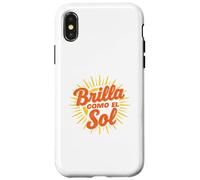 Custodia per iPhone X/XS Brilla Como El Sol Milargo Musicale