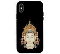 Custodia per iPhone X/XS Buddismo Mahayana Dea Guanyin Avalokiteshvara
