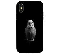 Custodia per iPhone X/XS Budgie parrocchetti birdwatcher pet bird lover