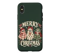 Custodia per iPhone X/XS Buon Natale Fantasmi Divertente Vacanza