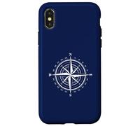 Custodia per iPhone X/XS Bussola nautica