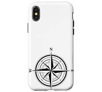 Custodia per iPhone X/XS Bussola nautica