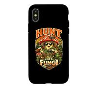Custodia per iPhone X/XS Cacciatore di funghi regalo cacciatore Hunt Like a Fungi