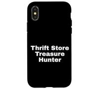 Custodia per iPhone X/XS Cacciatore di tesori del negozio dell'usato | Vintage trova nostalgia