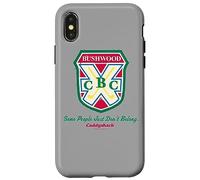 Custodia per iPhone X/XS Caddyshack Brushwood CBC Crest