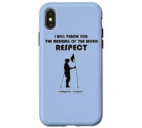Custodia per iPhone X/XS Caddyshack I Will Teach You The Meaning of the Word Respect