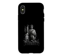 Custodia per iPhone X/XS Caligola Imperatore Romano Statua Oscura Estetica