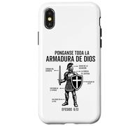 Custodia per iPhone X/XS Camiseta cristiana en espanol Versiculo Cristiani spagnoli