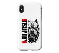 Custodia per iPhone X/XS Cane Feroce E Aggressivo Nel Jiu-jitsu