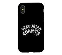 Custodia per iPhone X/XS Canti Gregoriani Divertenti Musica Bardcore Medievale Heavy Metal