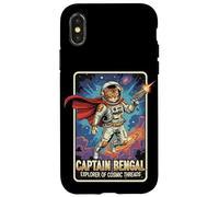Custodia per iPhone X/XS Capitano Bengala Esploratore di Fili Cosmici