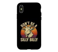 Custodia per iPhone X/XS Capra: non essere uno sciocco Billy