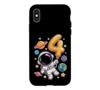 Custodia per iPhone X/XS Carino Astronauta 4 ° Space Explorer Cosmic Fun