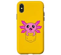 Custodia per iPhone X/XS Carino Baby Axolotl In Tasca Kawaii Anime