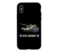 Custodia per iPhone X/XS Carro armato principale dell'esercito americano M1A2 Abrams