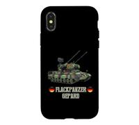 Custodia per iPhone X/XS Carro armato tedesco della Guerra Fredda Flakpanzer Gepard
