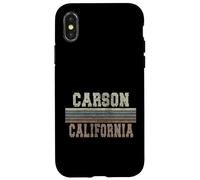 Custodia per iPhone X/XS Carson California retrò