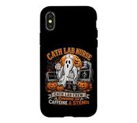Custodia per iPhone X/XS Cath Lab Crew Halloween Ghost Caffeina STEMI