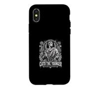 Custodia per iPhone X/XS Catone La Repubblica Giovane Unbowed SPQR Roma
