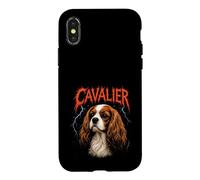 Custodia per iPhone X/XS Cavalier King Charles Spaniel